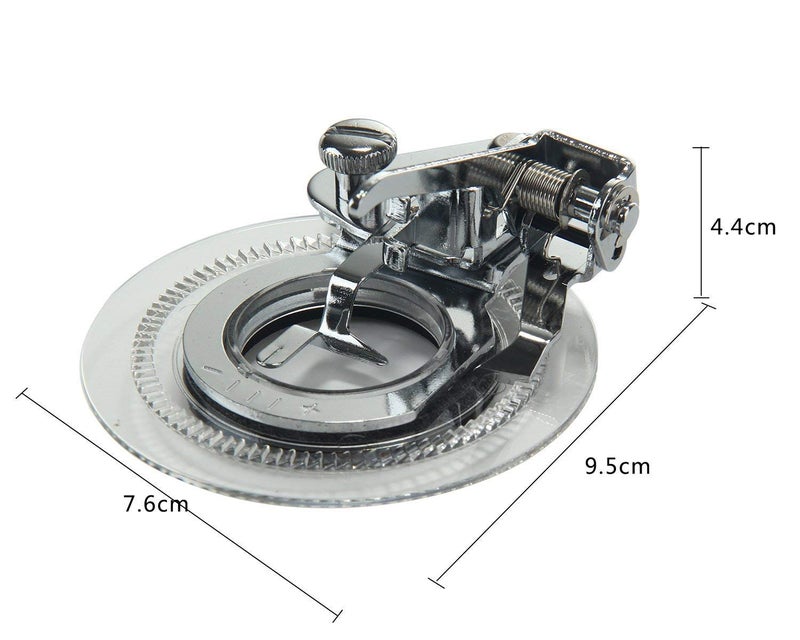 Preamer Fancy Flower Stitch Foot Round Sewing Machine Presser Foot - Image 5